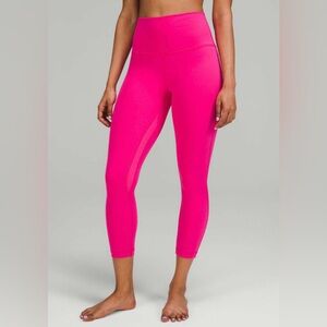 lululemon athletica High-Rise 7/8 Leggings in Bright Pink